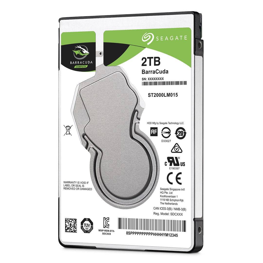 Seagate Guardian BarraCuda ST2000LM015 - Interne Harde Schijf - 2TB - 2.5" 6Gb/s-3