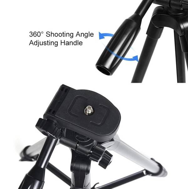 Rollei Smartphone Statief 2 kg draagvermogen, 3 poten, 38,5 cm ingeklapt
