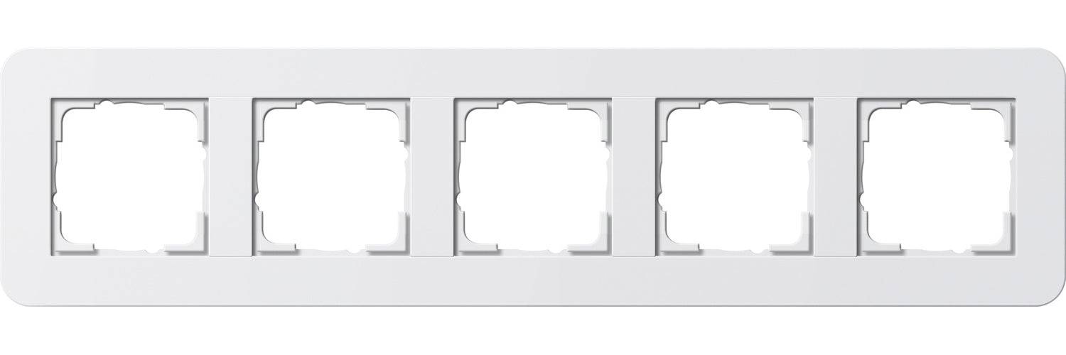 GIRA 0215410 Glanzend Witte Oppervlak, Compatibel met GIRA-0