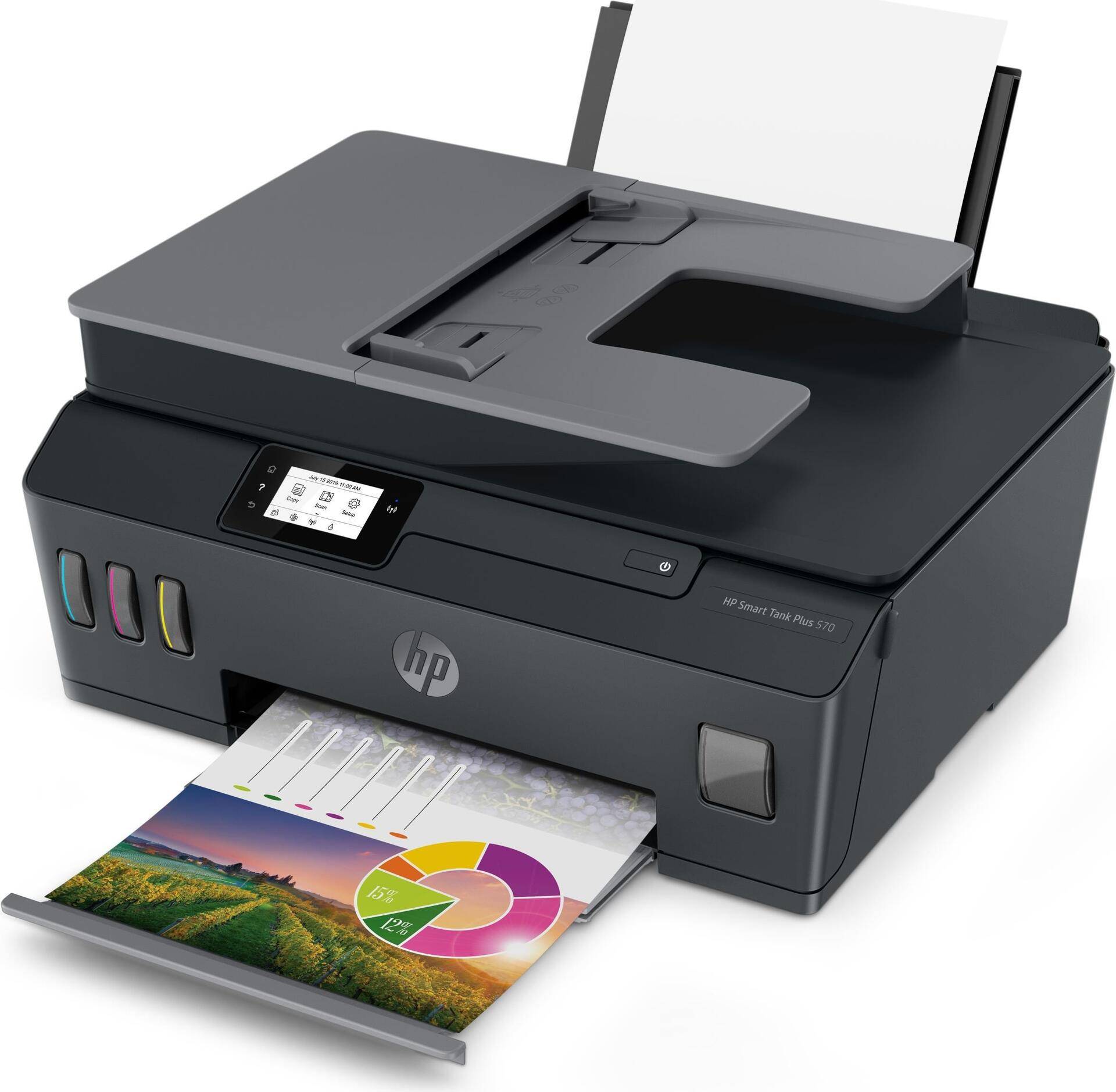 HP Smart Tank Plus 570 - Thermische Inktjetprinter - A4 - 4800 x 1200 DPI 5HX14A-0