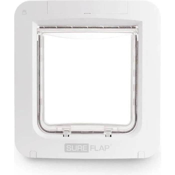 SUREFLAP Grote Slimme Microchip Kattenluik - Wit - 178 mm x 170 mm-0