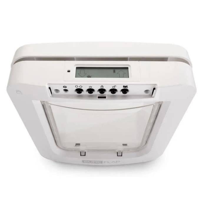 SUREFLAP Grote Slimme Microchip Kattenluik - Wit - 178 mm x 170 mm-4