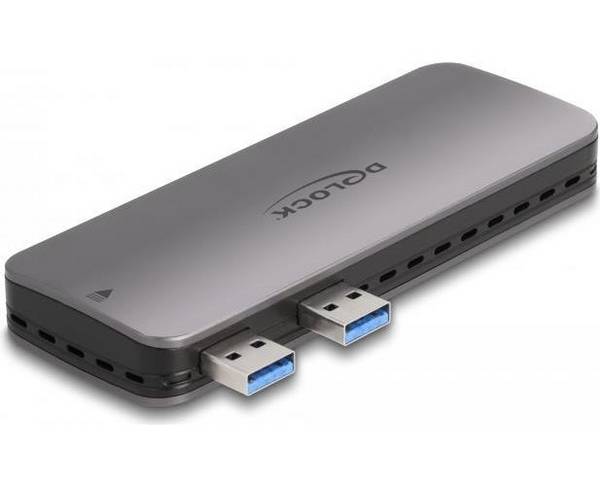 Delock Opslagbehuizing - M.2 - NVMe PCIe - PCIe, SATA, USB 3.2 (Gen 2)
