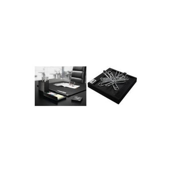 Sigel Cintano:S Nietjesdispenser, Saffier Zwart, Imitatie Leer, Centrale Magneet (SA536)