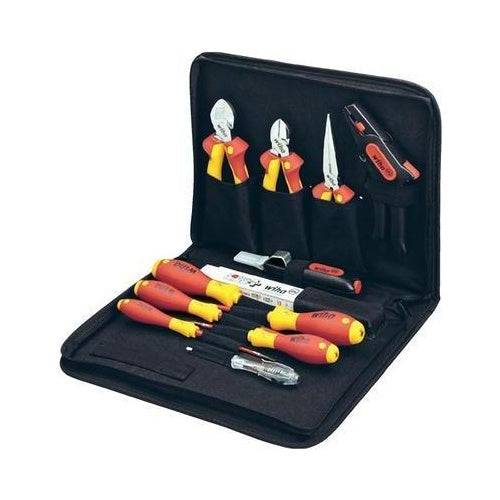 Wiha VDE Gereedschapset - 12-delig - Voor Elektrische Installatie en Service 12-piece-0