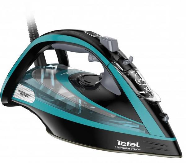 Tefal Ultimate Pure FV9844 Strijkijzer - Droog & Stoom - 3200 W - Zelfreinigende Zool