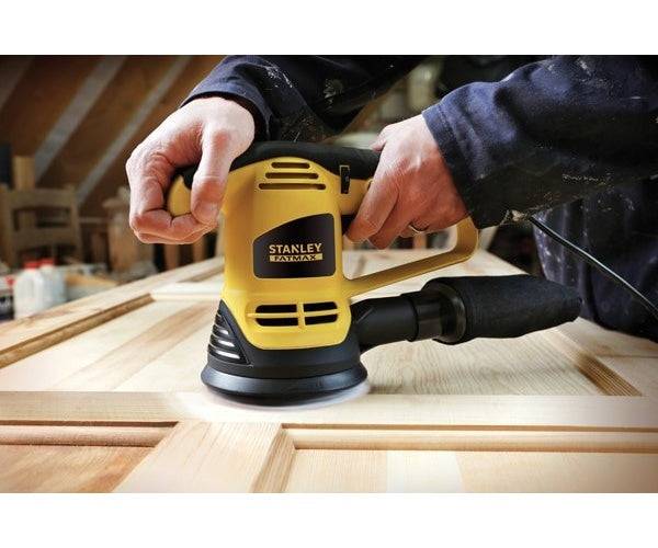 Stanley FME440K Schuurmachine 480 W 12000 RPM Zwart/Geel-2