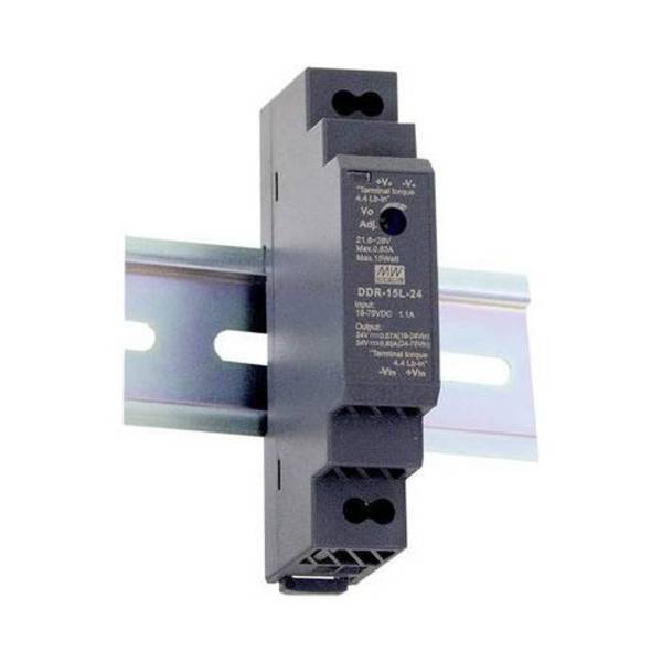 Mean Well DDR-15 g-3.3 DC/DC Converter DIN-Rail 3,3 V/DC 3,5 A 11,6 W 1 x (DDR-15 g-3.3)
