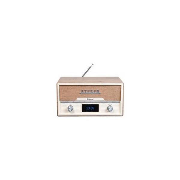 Denver MDA-525LW Retro Stereo Systeem DAB+/FM/BT/CD Licht Hout