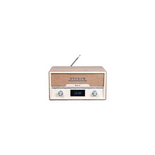 Denver MDA-525LW Retro Stereo Systeem DAB+/FM/BT/CD Licht Hout-0