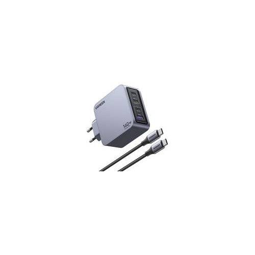 Ugreen Nexode Pro 160W GaN Lader met USB-C Kabel - 25877-0