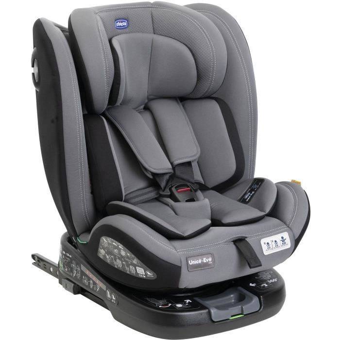 Chicco Unico Evo Autostoel - Groep 0/1/2/3 - i-Size - Verstelbaar - Grijs/Zwart-0