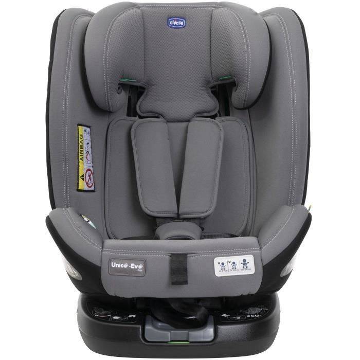 Chicco Unico Evo Autostoel - Groep 0/1/2/3 - i-Size - Verstelbaar - Grijs/Zwart-1