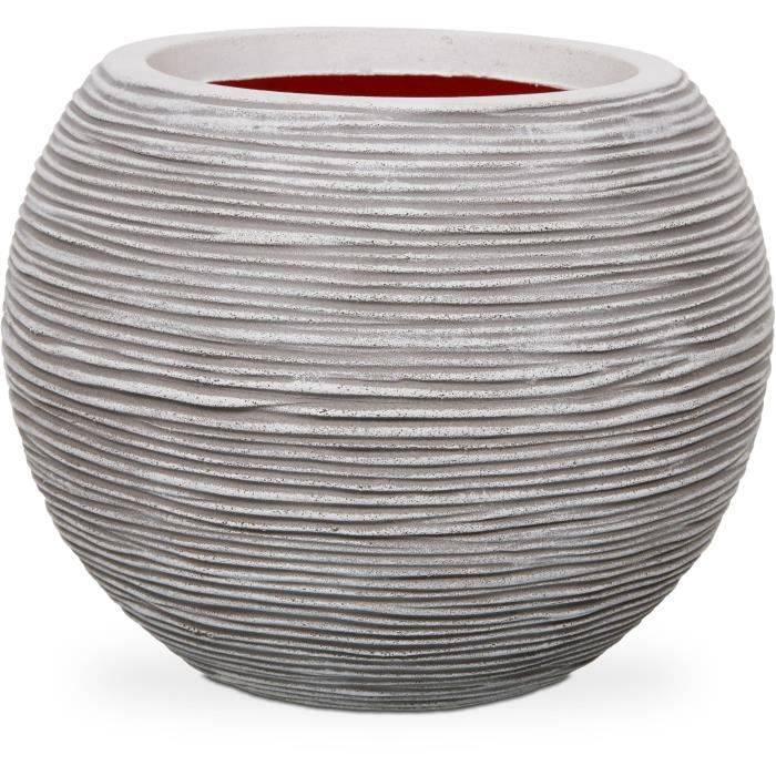 CAPI EUROPE Vaasje RIB NL - Ivoor - 40 x 32 cm - Kunststof-0