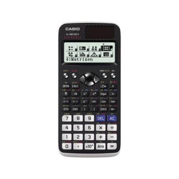 CASIO FX-991DEX-K Schoolcalculator 12-cijferig Zonne- en Batterij Zwart (FX-991DEX-K) 12-digit