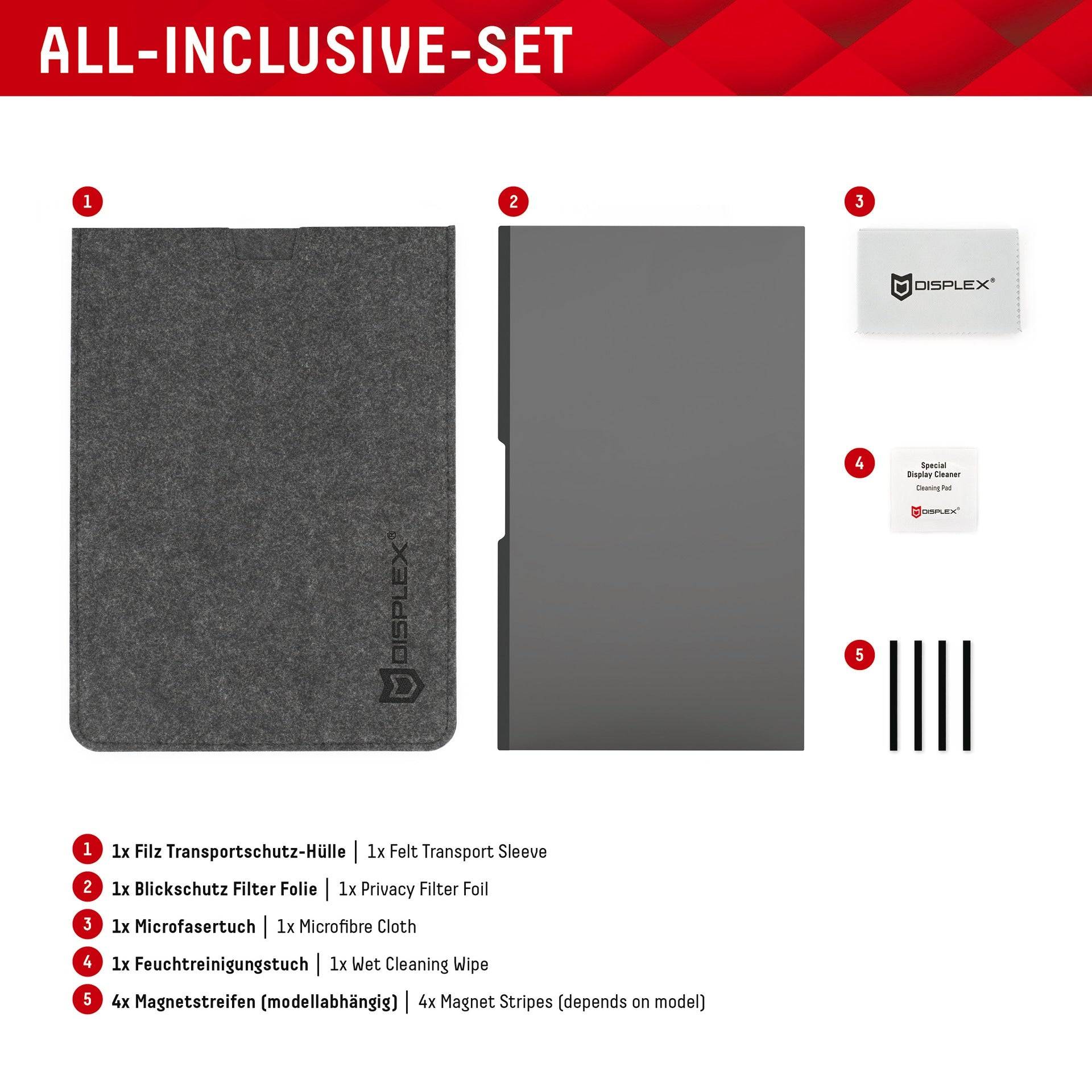E.V.I. Monitoraccessoires Privacyfilter 2-Weg 30° Hoek 01766-3