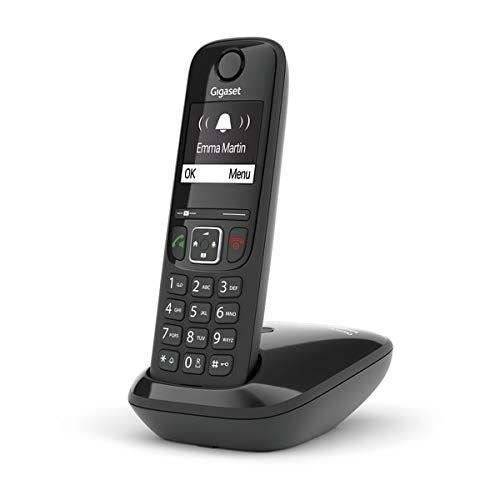 GIGASET AS690 Telefoon - Bedraad - Zwart - Hoogwaardige Handsfree, Belblokkering-4