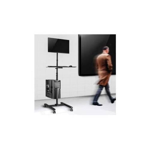 Maclean Mobiele Computerstation Stand op Wielen Max 17-32" Max 20 kg MC-793-2