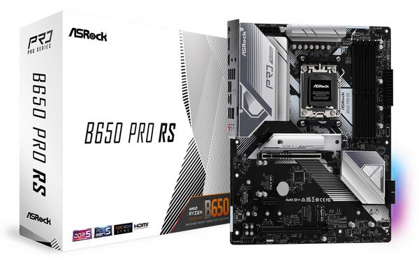 ASRock B650 Pro RS ATX AM5 Moederbord 90-MXBL10-A0UAYZ