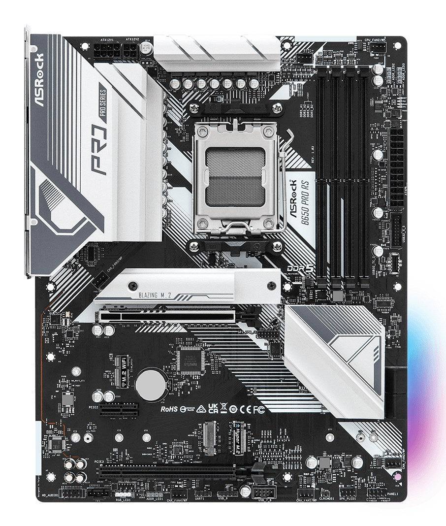 ASRock B650 Pro RS ATX AM5 Moederbord 90-MXBL10-A0UAYZ-2