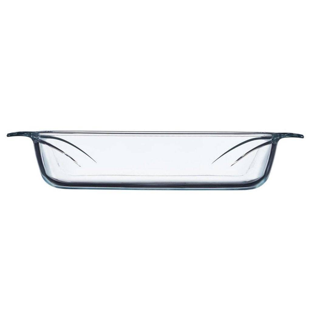 Pyrex Irresistible Rechthoekige Glazen Ovenschaal 2,2 L Transparant-2