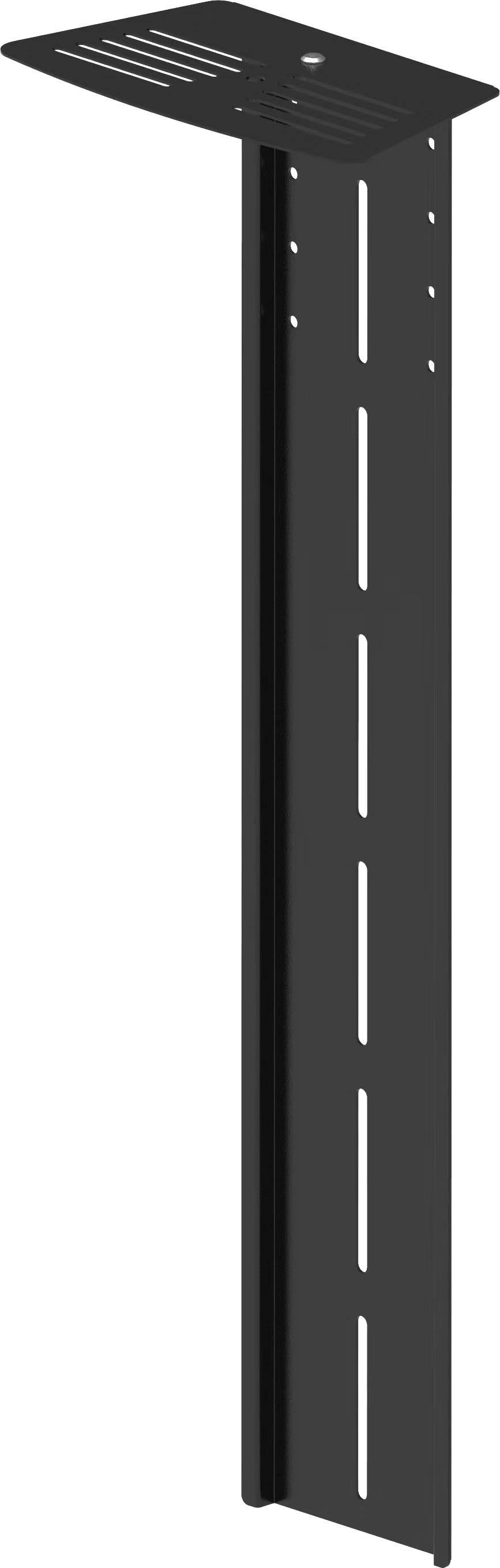 Vision VFM-WVC/2 Montagecomponent - Plank voor Videoconferentiecamera - Zwart - Schermgrootte 127-218 cm-0