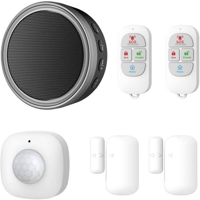 KYF Alarm Kit - 868 MHz - WiFi - 90 dB Sirene - 2 Flitslichten - 2 Afstandsbedieningen 868MHz-0