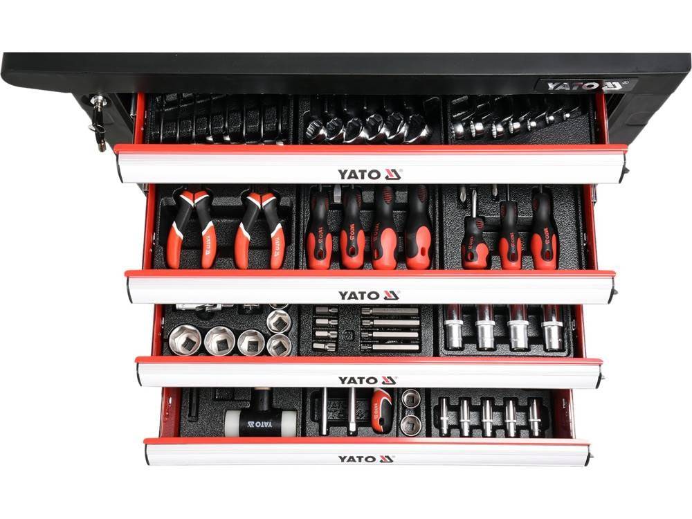 YATO Werkplaatskast + 177 Gereedschappen 177pcs-1