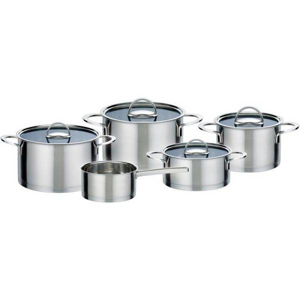 GSW Elegance Kookset - 9-delig - RVS - Geschikt voor Inductie 9-piece