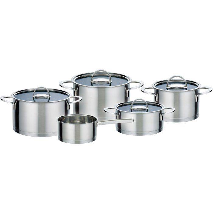 GSW Elegance Kookset - 9-delig - RVS - Geschikt voor Inductie 9-piece-0