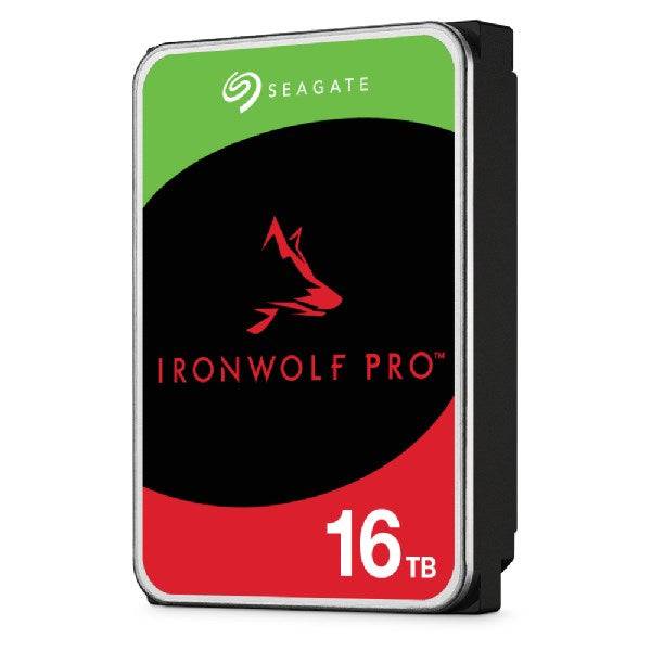 Seagate IronWolf Pro ST16000NT001 Hard Drive - 16TB - Intern - SATA 6Gb/s - 7200 RPM - Buffer: 256MB - met 3 Jaar Rescue-1