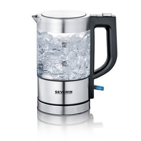 Severin Waterkoker 0,5 L 1100W Zilver WK 3472 WK3472-1