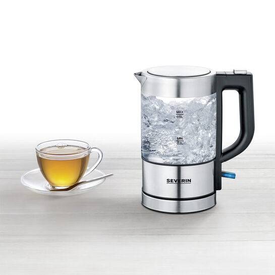 Severin Waterkoker 0,5 L 1100W Zilver WK 3472 WK3472-2