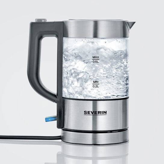 Severin Waterkoker 0,5 L 1100W Zilver WK 3472 WK3472-3