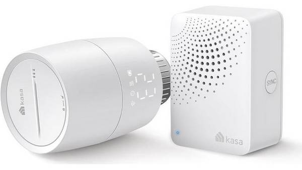 TP-Link Kasa Slimme Thermostatische Radiatorkraan Startpakket - 1 x KH100 + 1 x KE100 - M30*1.5 mm Aansluiting - Spraakb