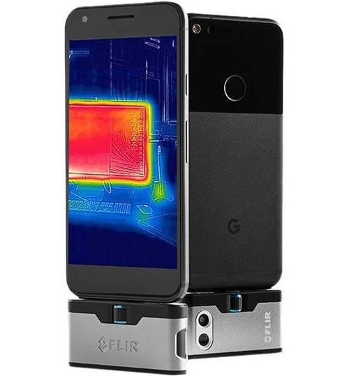 FLIR Thermische Beeldcamera ONE iOS -20 tot +120 °C 80 x 60 pixels 8,7 Hz 435-0004-03-SP-0