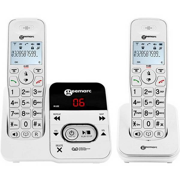 Geemarc AmpliDECT 295-2 Telefoon voor Doven met Antwoordapparaat