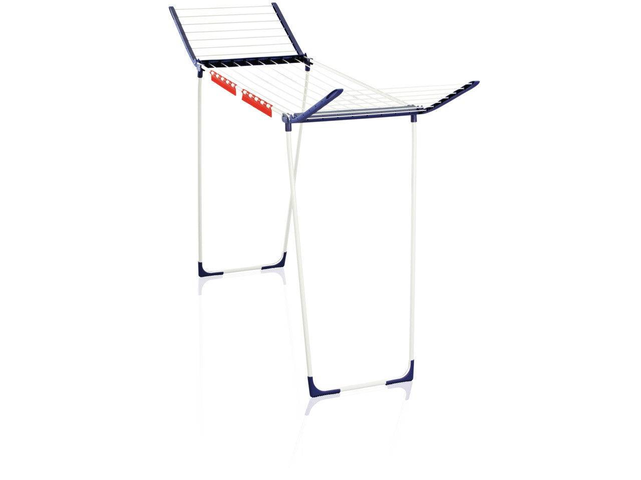 Leifheit 81650 Vloerstaand Droogrek Blauw/Wit-0