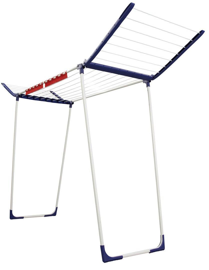 Leifheit 81650 Vloerstaand Droogrek Blauw/Wit-2