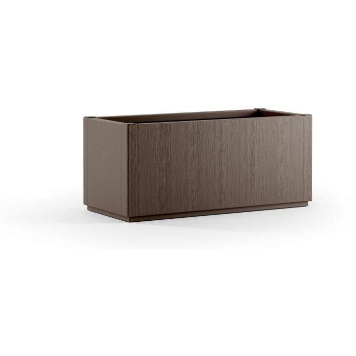 STEFANPLAST ETHICA Rechthoekige Bloembak 80 cm - 80x36x35 cm - Taupe-0