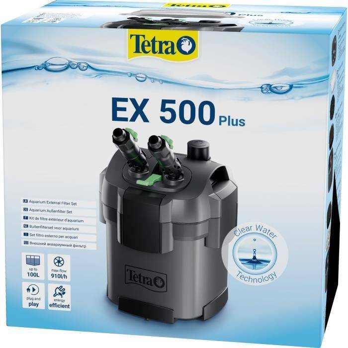 TETRA Externe Filter EX 500 Plus - Voor Aquaria tot 100 L-1