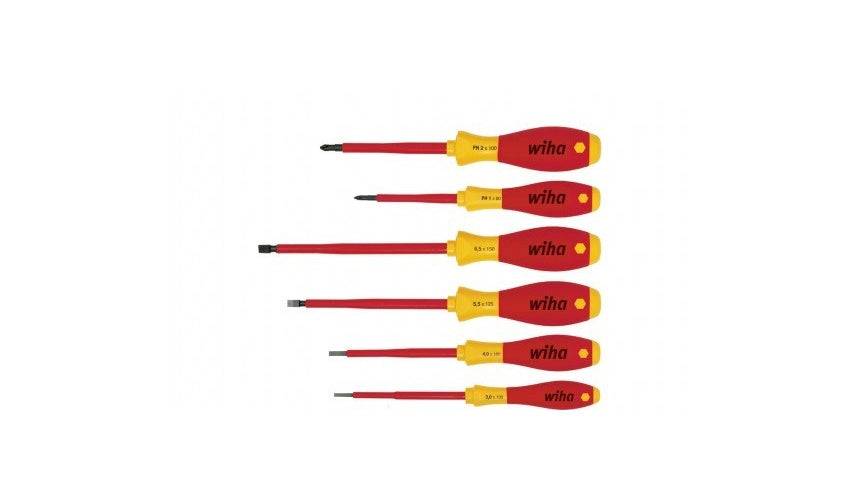 Wiha SoftFinish Electric 320N - Schroevendraaierset - 6 Stuks - 1000 V AC-0