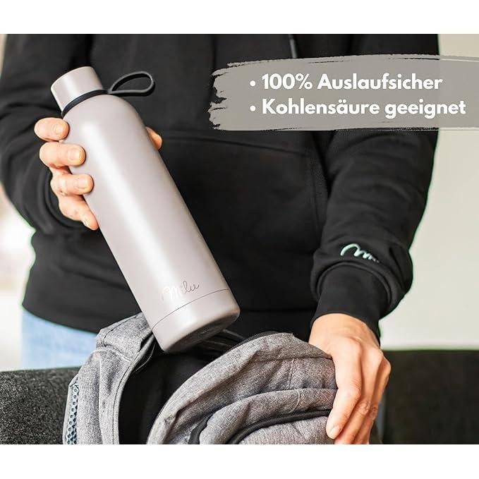 Milu Geïsoleerde Drinkfles, Taupe, 500 ml (3092)-0