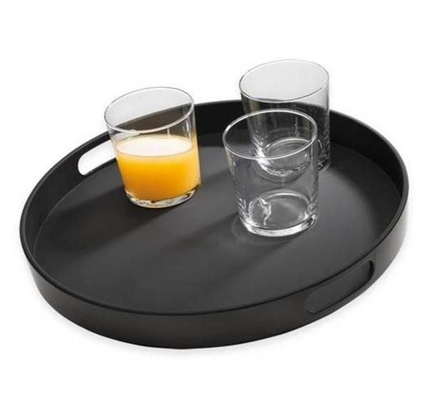 APS BISTRO Dienblad zwart rond Ø 35,5 cm (84045)