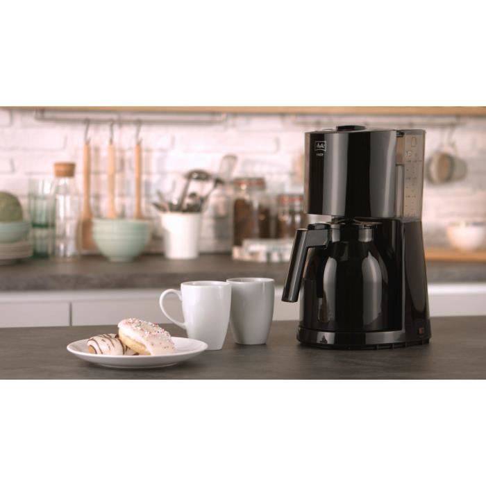 MELITTA Filter Koffiezetapparaat Enjoy II Therm Zwart 1017-06 - 1000 W - Aroma Selector-1