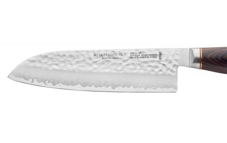 MIYABI 6000 MCT Santoku Koksmes 7" Staal (34074-181-0)-3
