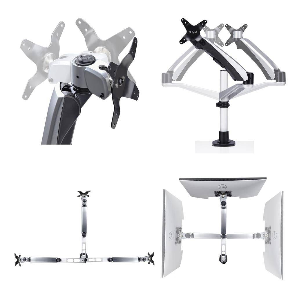 StarTech.com Monitor Bureau Steun VESA 75 x 75/100 x 100 voor 27/30-inch Schermen - 1MP1ACG-MONITOR-ARM-3