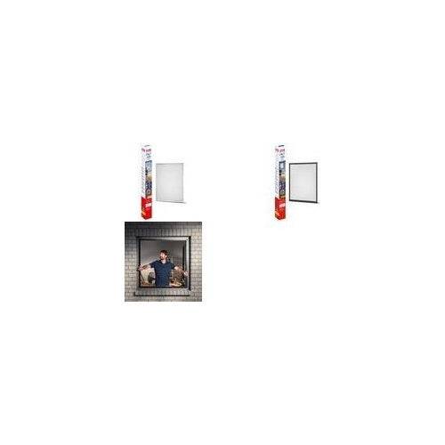 tesa Vliegenraam ALU FOLD Vouwframe 1,4 x 1,4 m Antraciet 1.4 x 1.4m-0