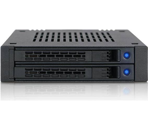 Icy Dock MB742SP-B Hard Drive Backplane Zwart (MB742SP-B)-0