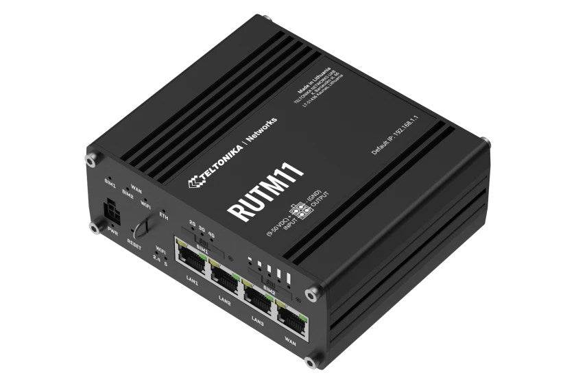 Teltonika RUTM11 Gigabit Ethernet Router Zwart (RUTM11000000)-1